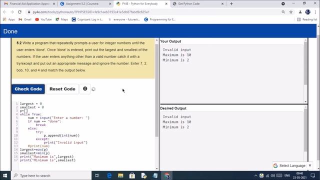 Programming for Everybody (Getting Started with Python) all week quiz and programming ans with link смотреть онлайн