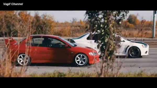 Mitsubishi Lancer Evolution IX vs EVO Vagif Channel