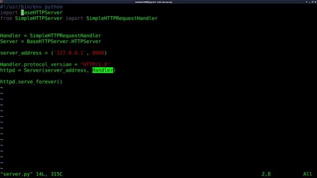Setup a Webserver with Python Linux Tutorials clip27 смотреть онлайн