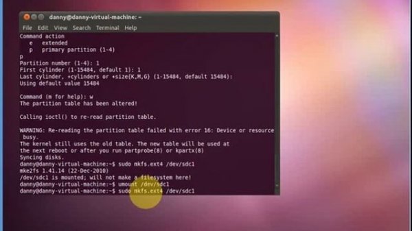 How to convert FAT32 WIndows File System to EXT4 Linux File System