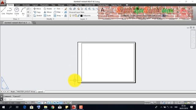 AUTOCAD-Cara Setting Cetak/Print Di Layout AutoCAD Sesuai Skala Dan Kertas Tertentu смотреть онлайн