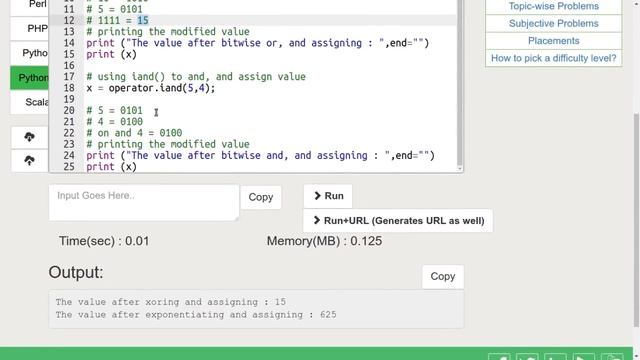 Python Programming Tutorial | Inplace Operators - Part 2 | GeeksforGeeks смотреть онлайн