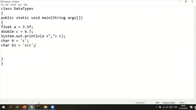 why Unicode representation || character datatypes || boolean || float || double || possible literal смотреть онлайн