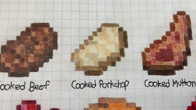 My Minecraft Block and Item Pixel Art! смотреть онлайн