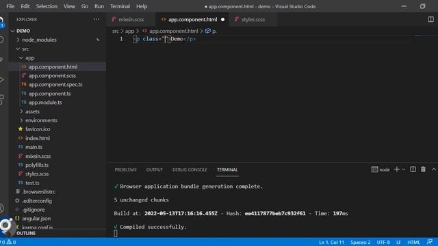 Setup with SCSS In Angular | learn scss | pre-processor in CSS| Angular Tutorials смотреть онлайн