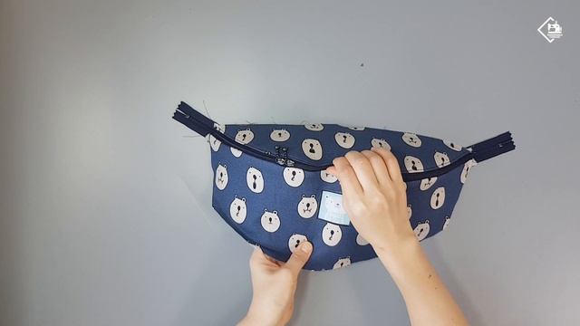 DIY/ WAIST BAG/ SLING BAG/ FANNY PACK/ BUM BAG/ 어깨에 메거나 허리에 찰 수있는 웨이스트백 만들기/ 슬링백/ sewing/ смотреть онлайн