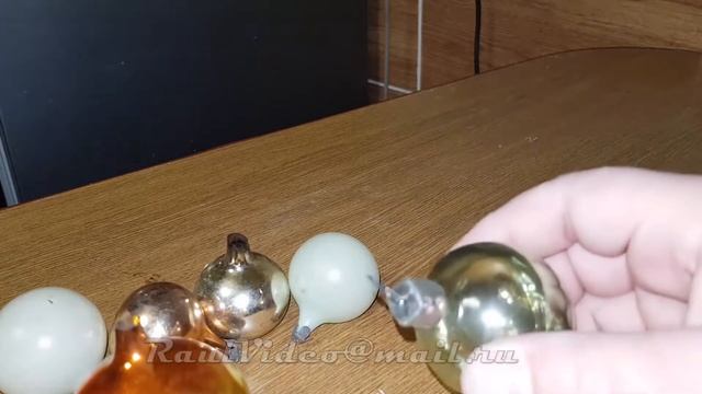 Елочные игрушки стеклянные 1 Шары смотреть онлайн