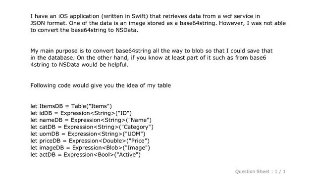 iOS : How to convert Base64 string to NSData? смотреть онлайн