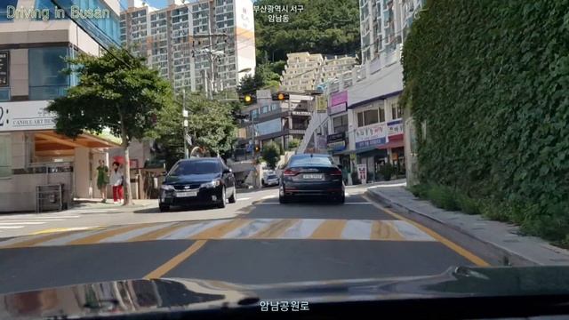 Driving in Busan/Korea/부산 송도해수욕장-암남공원-감천항전망/100년 역사의 송도일대 가이드 смотреть онлайн
