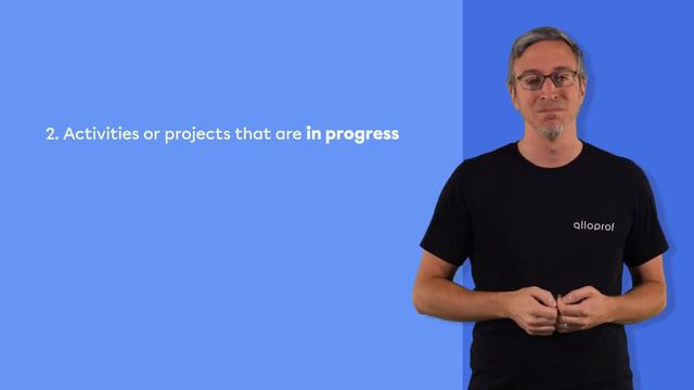 Present Continuous: Uses | Anglais (langue seconde) | Alloprof смотреть онлайн