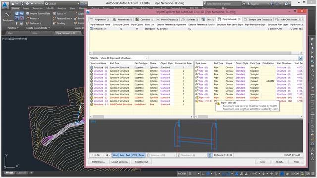 ProjectExplorer 2.0 for AutoCAD Civil 3D - Violation Reporting смотреть онлайн