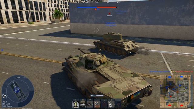 ПТ-76Б плюс СУ-6 получается ИМБА | War Thunder смотреть онлайн