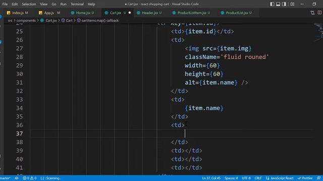 React Shopping Cart Part 6 (Cart Component) смотреть онлайн