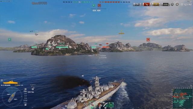 World of WarShips | Musashi | 8 KILLS | 279K Damage - Replay Gameplay 4K 60 fps смотреть онлайн