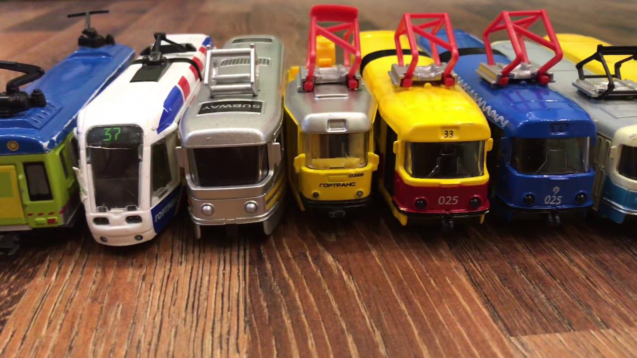 Трамваи Технопарк. Коллекция Максона