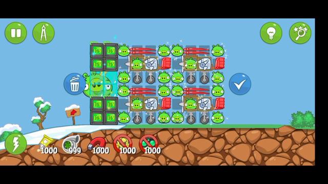 Bad piggies The FAT KING PIG!!!!!! смотреть онлайн