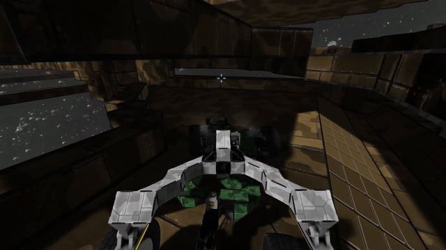 Space Engineers - Steerable Rally Cars + Track! смотреть онлайн