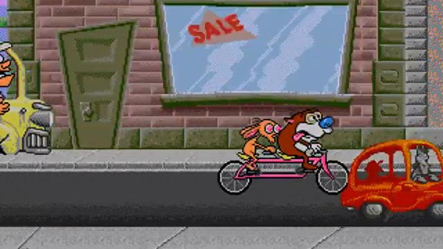 Полное прохождение игры Ren & Stimpy Show Sega смотреть онлайн