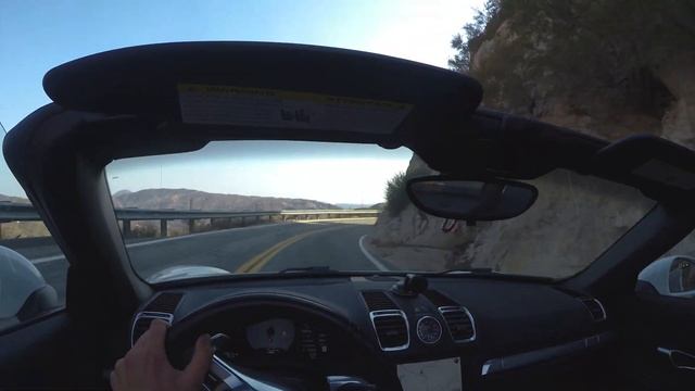 [POV] Quick blast in the Porsche 981 S, Little Tujunga canyon смотреть онлайн