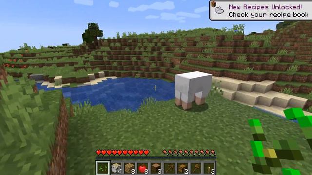 Первый день в Minecraft ! Что делать? Как играть? смотреть онлайн