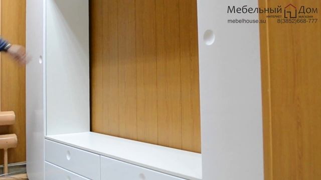 СТЕНКА "НЕОН" WHITE STYLE смотреть онлайн