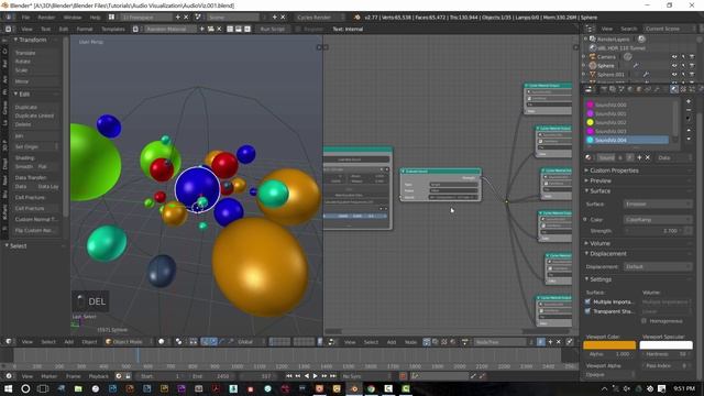 Audio Visualization with Blender 3D & Animation Nodes смотреть онлайн