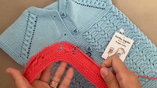 KOLAY BEBEK YELEĞİ ❤️ YAKADAN BAŞLAMA KOLAY BEBEK YELEĞİ