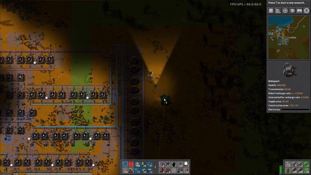 Factorio 0.15 - S4 Ep31 - Logistics Robots Part 3 смотреть онлайн