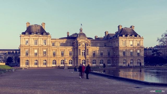 Люксембургский сад в Париже / Фонтан Медичи /Архитектурные шедевры мира / Jardin du Luxembourg in 4 смотреть онлайн