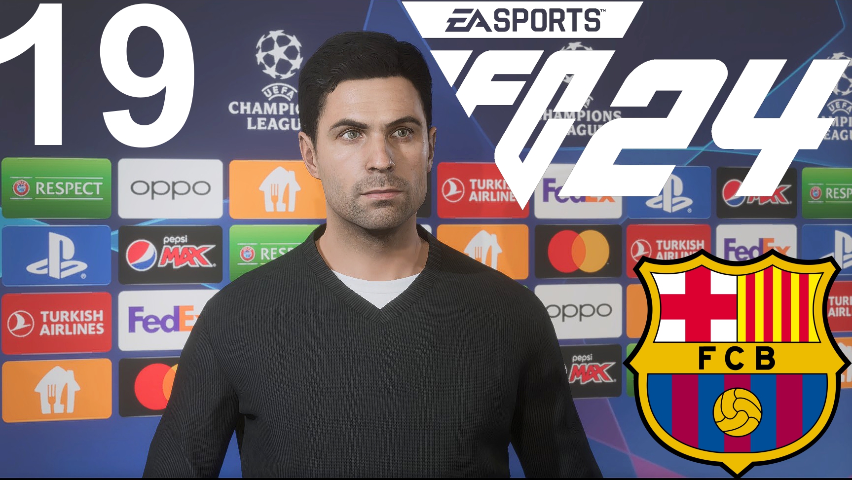 FC 24 КАРЬЕРА ЗА БАРСЕЛОНУ #19 - ОТВЕТНЫЙ МАТЧ В ПОЛУФИНАЛЕ ЛИГИ ЧЕМПИОНОВ ПРОТИВ МАНЧЕСТЕР СИТИ!