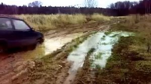 Ваз 1111 Ока первые испытания на проходимость