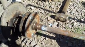 Как выбить полуось НИВА ШЕВРОЛЕ