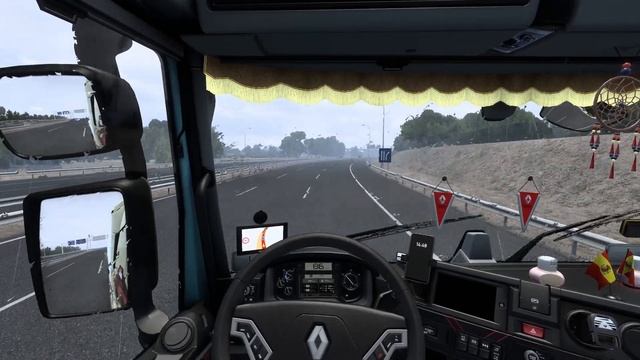 [G29] ETS2 (4K 60FPS) | NEW RENAULT T460 | VALLADOLID ?? - ALBACETE ?? смотреть онлайн
