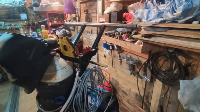 Супер удобная тележка для сварочного полуавтомата с баллоном CO2 финал. смотреть онлайн
