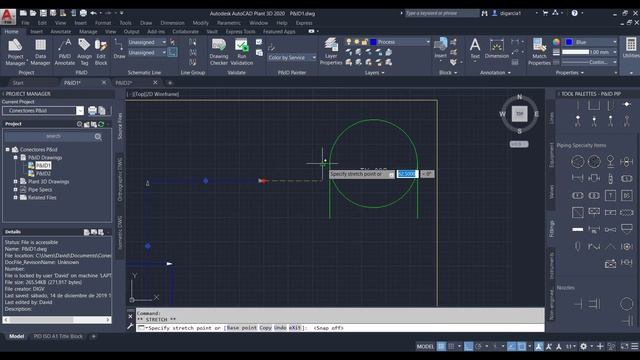 Diagramas P&ID y conectores de página en AutoCAD Plant 3D - 2020 смотреть онлайн