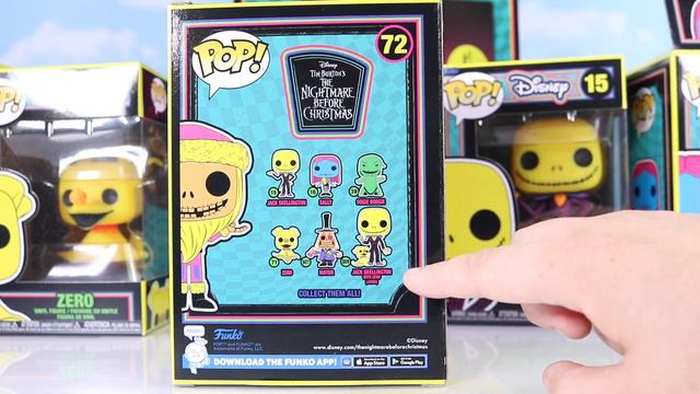 NIGHTMARE BEFORE CHRISTMAS Black Light Halloween Funko Series смотреть онлайн