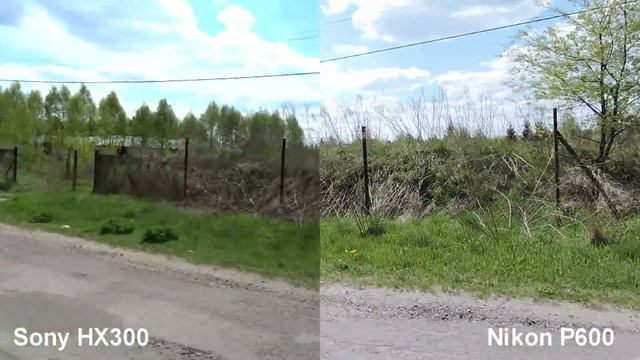 Nikon P600 vs Sony HX300 Video Quality Comparision смотреть онлайн