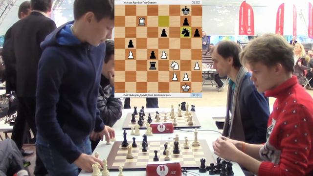 Финал чемпионата Москвы по блицу FM Ростовцев Дмитрий (2375) - FM Усков Артём (2297) смотреть онлайн