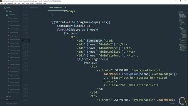 ? CURSO de PHP MVC POO MySQL - 79 Controlador paginador cliente смотреть онлайн