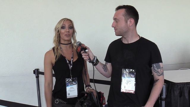 Heavy New York//Nita Strauss// Interview смотреть онлайн