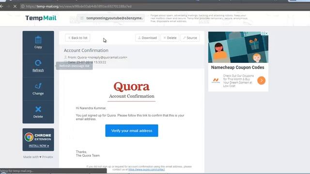 How to get Temp Mail or Disposable Temporary Email ? смотреть онлайн