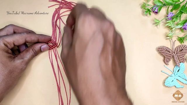 Tutorial - Macrame Butterflies | DIY Handmade Butterfly making смотреть онлайн