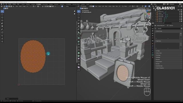 26. Basic UV maps and Texture Painting in Blender смотреть онлайн
