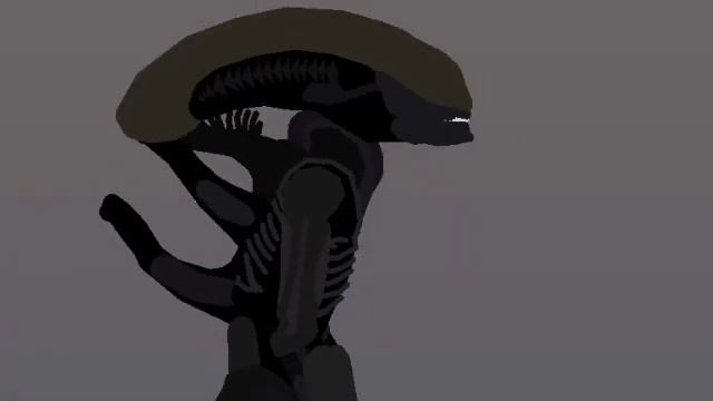 Cartoon cat ( Trevor Henderson) vs Xenomorph ( Alien) Stick nodes animation | monster arena смотреть онлайн