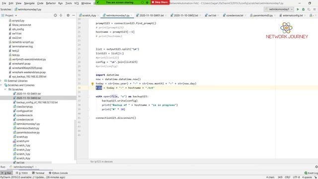 (Python for Network Automation) Download Netmiko scripts for backup, linux and netmiko logging [PDF смотреть онлайн