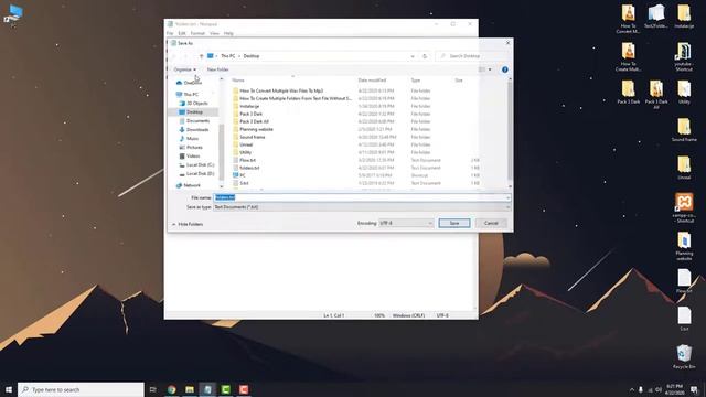 How To Create Multiple Folders From Text File смотреть онлайн