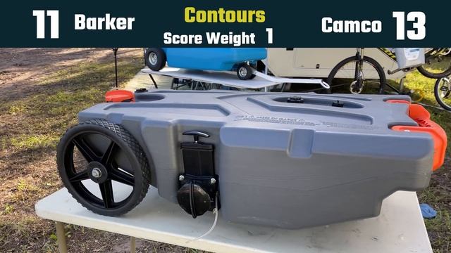 Barker Tote-Along vs Camco Rhino Tote Tank Waste Tote Review (RV Living Full Time)4K смотреть онлайн