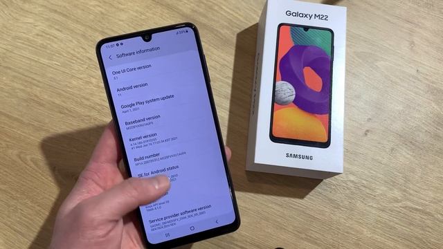 Samsung Galaxy M22 (M225) Unboxing