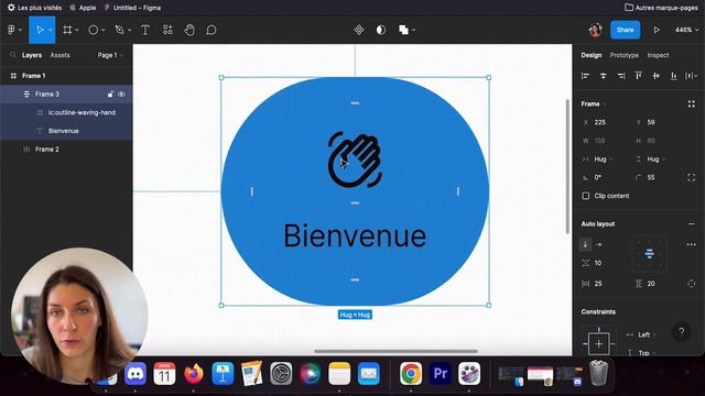 Comment créer un bouton en auto layout sur Figma ? | MAFIGUE смотреть онлайн