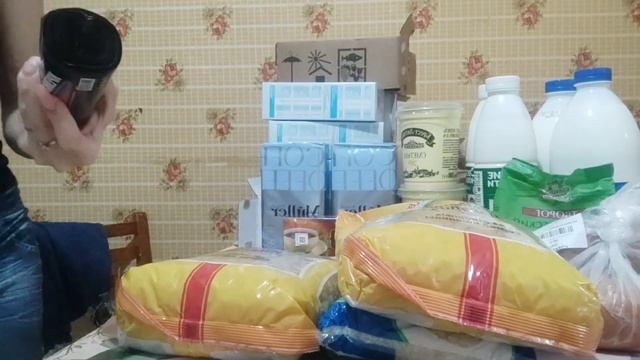 Распаковка продуктов на 2 недели. #жизнь #покупки смотреть онлайн
